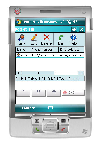 Express Talk VoIP Softphone for Pocket PC