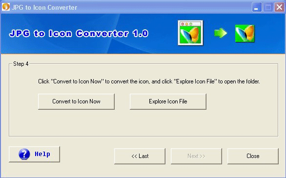 JPG to Icon Converter screenshot 4