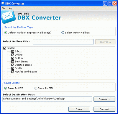 convert dbx to pst 04