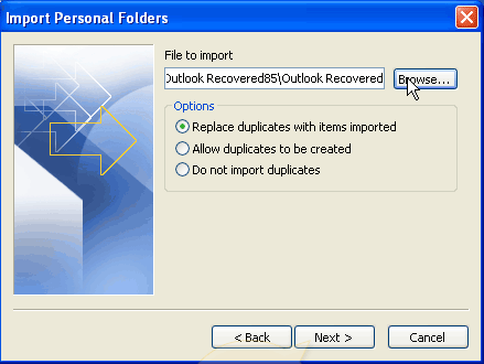 import pst file 04
