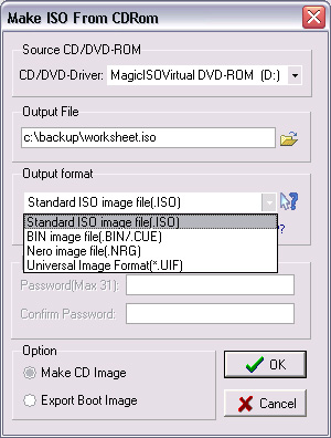 ISO converter