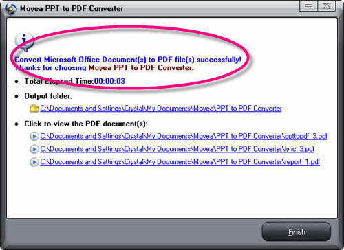 PowerPoint/PPT to PDF Converter