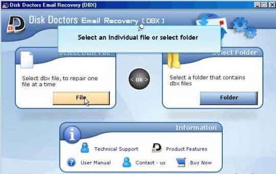 recover dbx file 02