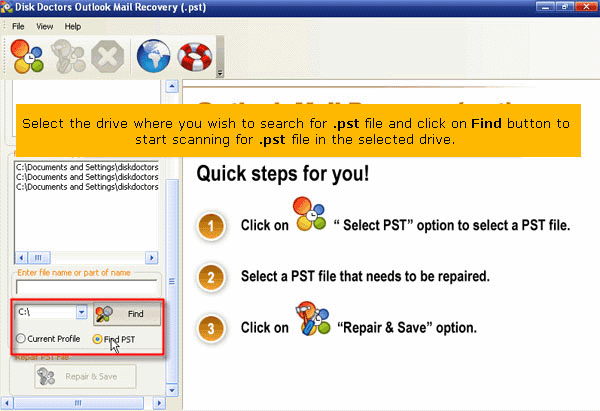 recover pst file 02