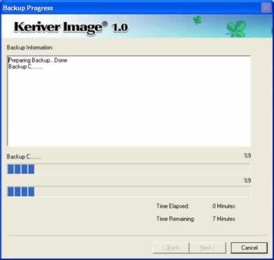 backup Computer in Windows with Keriver Image