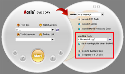 Acala DVD Copy