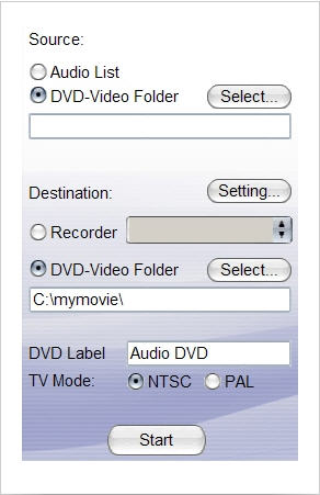 Apollo Audio DVD Creator