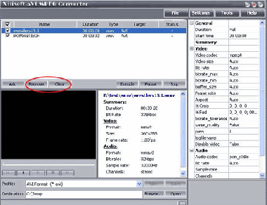 Xilisoft AVI MPEG Converter   