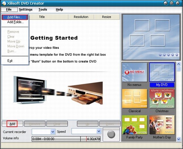 Xilisoft DVD Creator