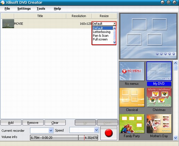 Xilisoft DVD Creator