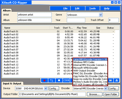 Xilisoft CD Ripper  