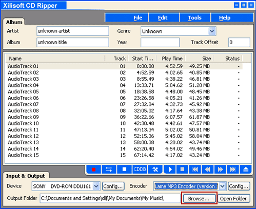 Xilisoft CD Ripper