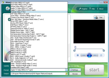 convert DVD movie to Xbox 360, PS3, Archos, Creative Zen, etc