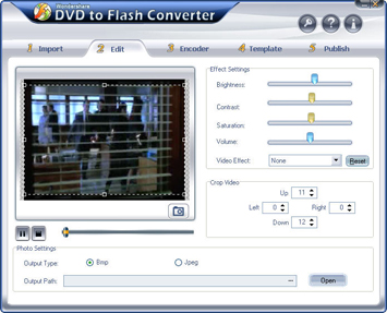 convert DVD to flash, DVD to SWF, DVD to FLV, DVD to Screensaver and DVD to exe file