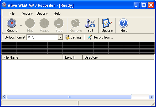 Alive WMA MP3 Recorder