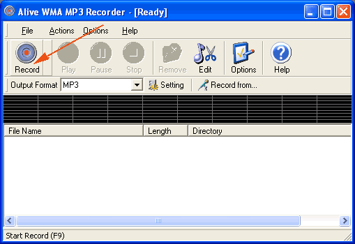 Alive WMA MP3 Recorder