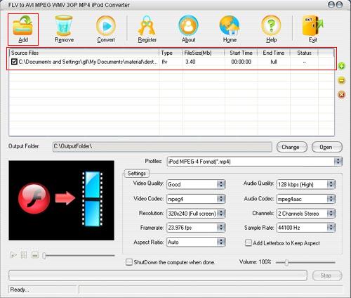 convert DVD to Zune format MP4 WMV