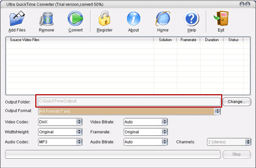 Ultra QuickTime Converter 