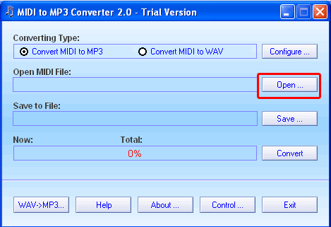 MIDI to MP3 Converter 