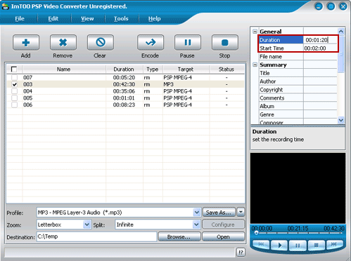 ImTOO PSP Video Converter 