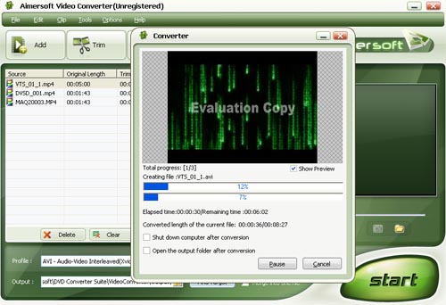 converter mp4 to avi