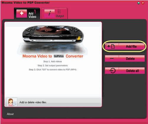 Mooma Video to PSP Converter