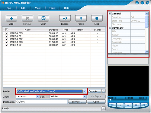 convert mp4 to wmv