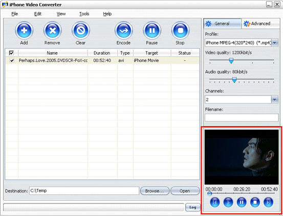 convert MPEG WMV VOB MP4 AVI to iPhone Movies on Mac