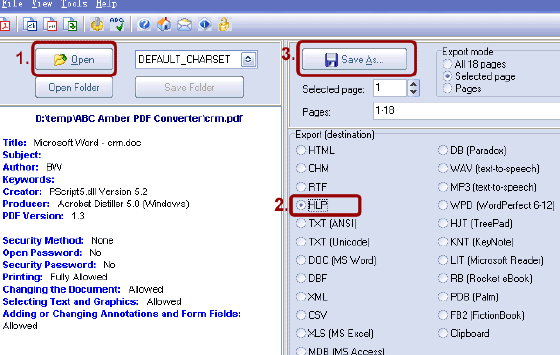 convert PDF to HLP with PDF to HLP converter