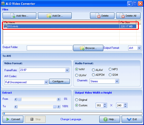 convert rmvb to mpeg