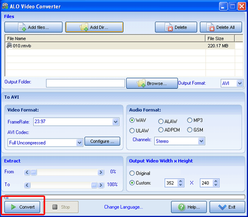 convert rmvb to mpeg