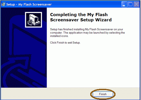 convert SWF flash to screensaver