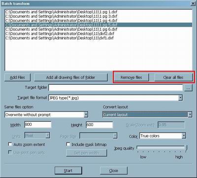 Convert TIFF, BMP, JPEG to DWG