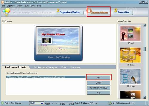 Photo DVD Maker Professional 