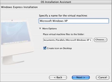 create a virtual machine for Mac