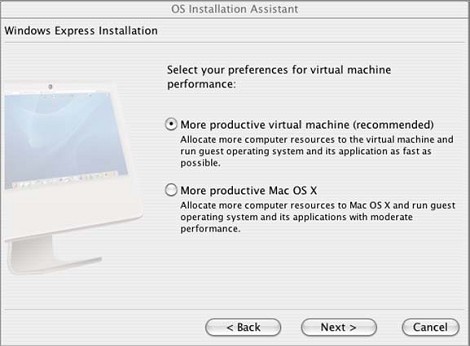 create a virtual machine for Mac