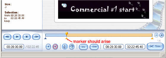 cut out commercials from video with Video cutter software