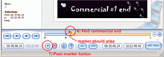 cut out commercials from video with Video cutter software