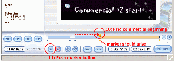 cut out commercials from video with Video cutter software