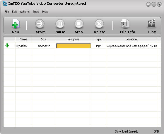 ImTOO YouTube Video Converter