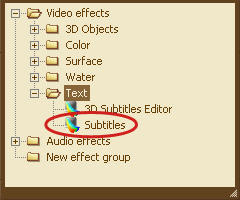 edit subtitles of DVD and video file