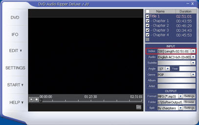 iSofter DVD Audio Ripper Deluxe 