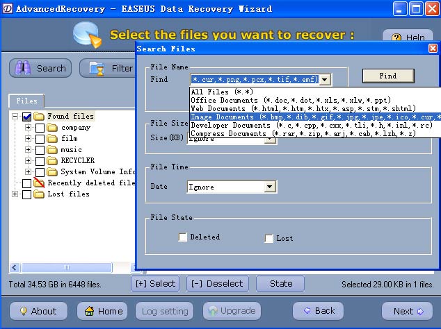 recover deleted or lost photos, images and pictures