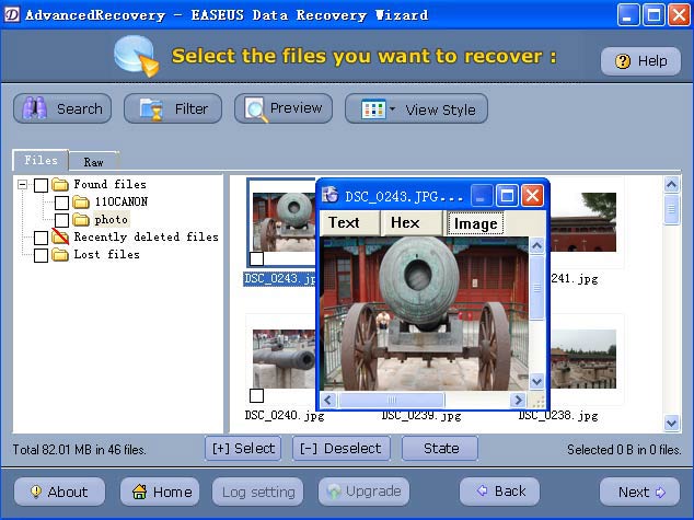 recover deleted or lost photos, images and pictures