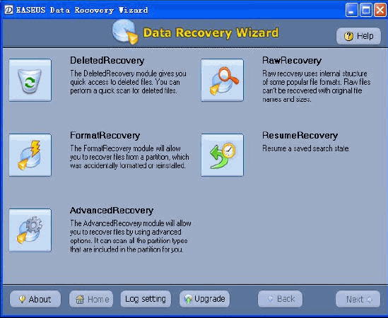 EaseUs DataRecoveryWizard  