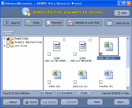 EaseUs DataRecoveryWizard  