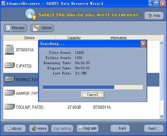 EaseUs DataRecoveryWizard  