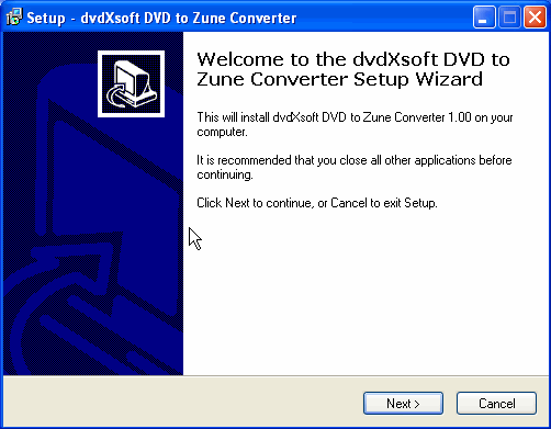 dvdXsoft DVD to Zune Converter 