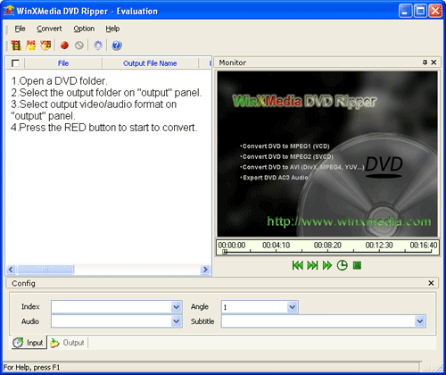 rip dvd to yuv