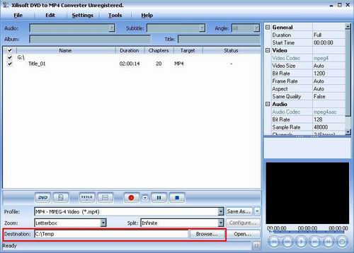 Xilisoft DVD to MP4 Converter